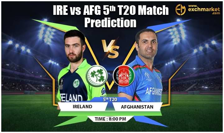 IRE vs AFG 5th T20I