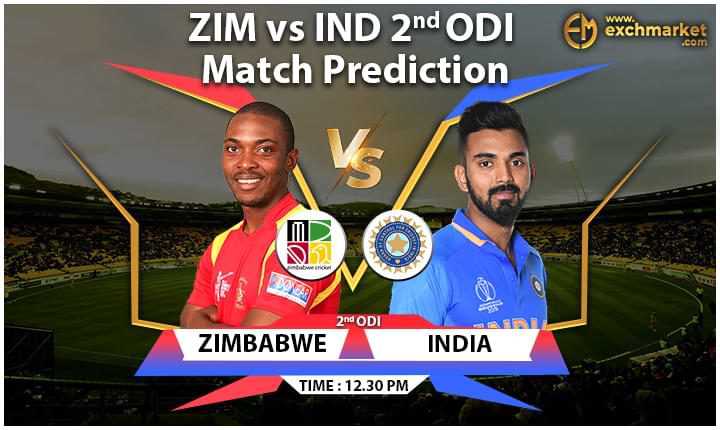 ZIM vs IND 2nd ODI
