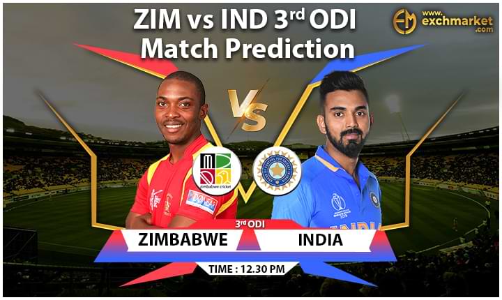ZIM vs IND 3rd ODI