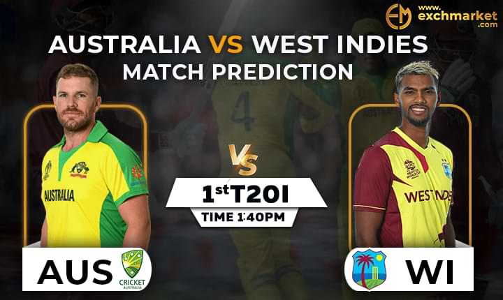 AUS vs WI 1st T20I