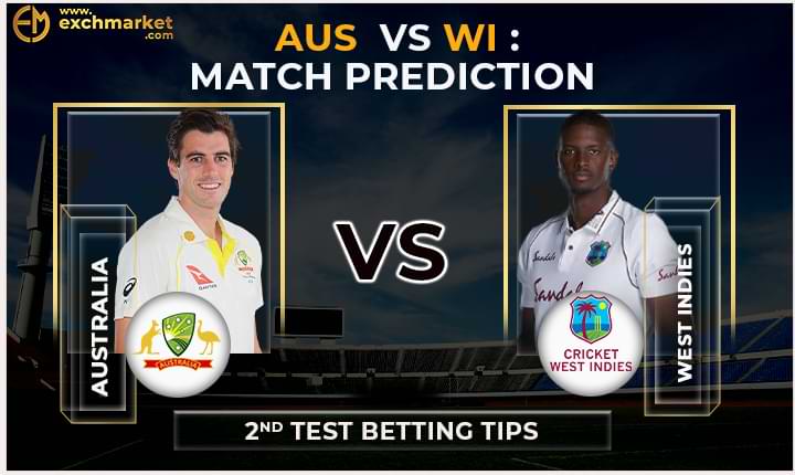 AUS vs WI 2nd Test