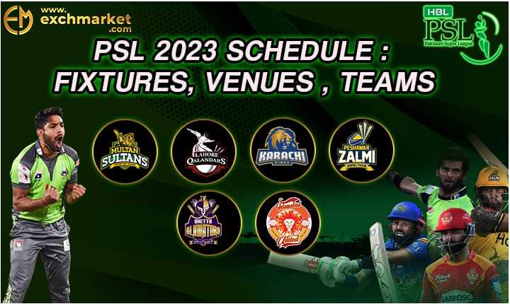 PSL 2023 Schedule