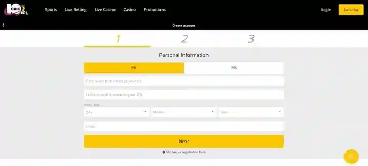 10Cric-Registration-1