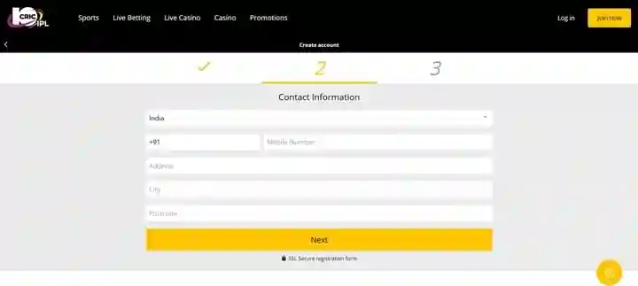 10Cric-Registration-2