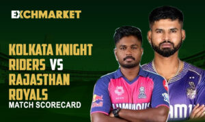 Kolkata Knight Riders vs Rajasthan Royals Match Scorecard
