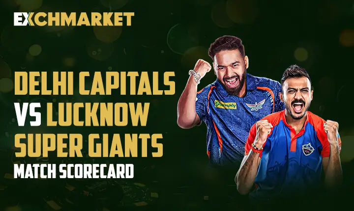 Delhi Capitals vs Lucknow Super Giants Match Scorecard