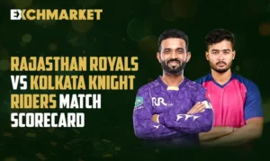 Rajasthan Royals vs Kolkata Knight Riders Match Scorecard