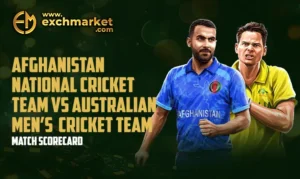 Afghanistan National Cricket Team vs Australian Men’s Cricket Team Match Scorecard
